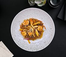 Вок Харусаме с креветками