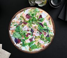 Пицца с лососем