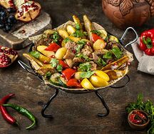 Садж из курицы
