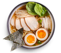 Рамен с курицей