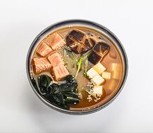 Мисо-суп с лососем