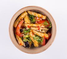 Баклажаны в Чили сладком соусе