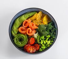 Поке с лососем