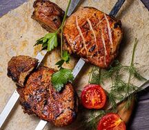 Шашлык из корейки