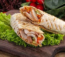 Шаурма со свининой