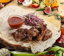 Шашлык из бараньей мякоти