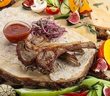 Шашлык из бараньей корейки