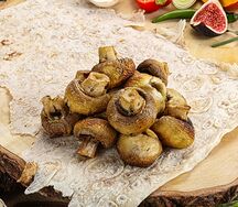 Шампиньоны на мангале