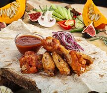 Шашлык из куриных крыльев