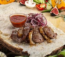 Шашлык из говяжьей мякоти