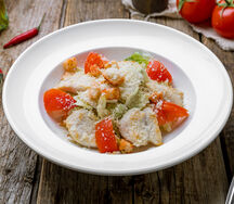 Салат Цезарь с курицей