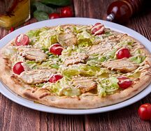 Пицца Цезарь с курицей