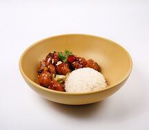 Курица Гун Бао и рис