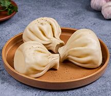 Хинкали с картофелем и грибами