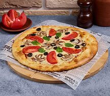 Грузинская пицца грибная