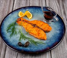 Шашлык из сёмги