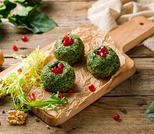 Лобио зелёное с орехами