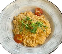 Ризотто с лососем