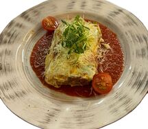 Шпинатная лазанья болоньезе