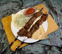 Шашлык из говяжьей мякоти