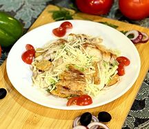 Цезарь с курицей