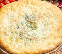 Хачапури с зеленью и сыром