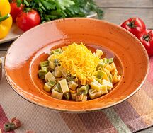 Отварные макароны Азбука с сыром