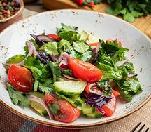 Овощной салат по-грузински