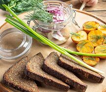 Сельдь с картофелем