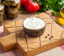 Сметанно-чесночный соус