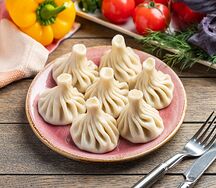 Мини-хинкали с курицей