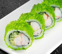 Ролл Калифорния с креветками