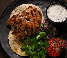 Бедро цыпленка с греческим йогуртом