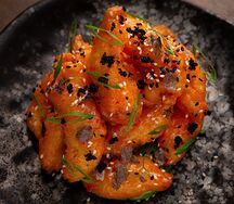 Попкорн из креветок васаби