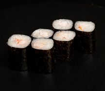 Мини-ролл с креветкой