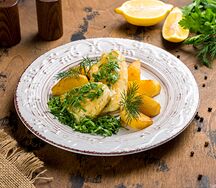 Судак по-грузински