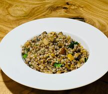 Гречка с грибами