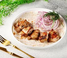 Шашлык из cвинoй шеи