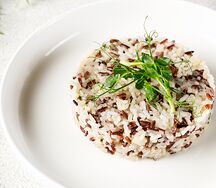 Ароматный рис с имбирем