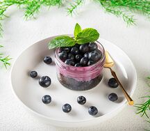 Черничный трайфл