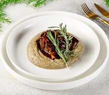 Филе-миньон с трюфельным пюре