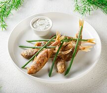 Барабулька жареная 