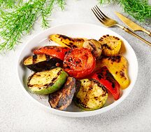 Овощи на мангале