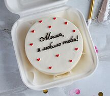 Бенто-торт с сердечками Мама, я люблю тебя