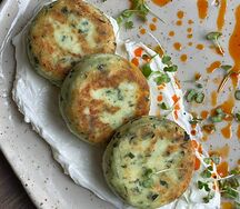 Сырники с зеленью