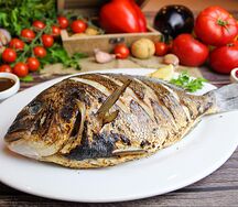 Запечённая дорадо