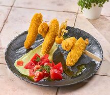 Хрустящая курочка с соусом тар-тар