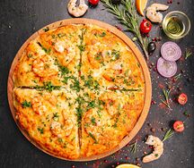 Пицца Морской коктейль