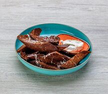Гренки ржаные с чесноком