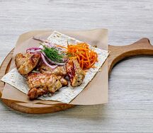 Шашлык из cвинoй шейки